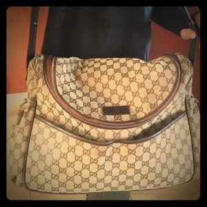 Authentic Gucci diaper bag